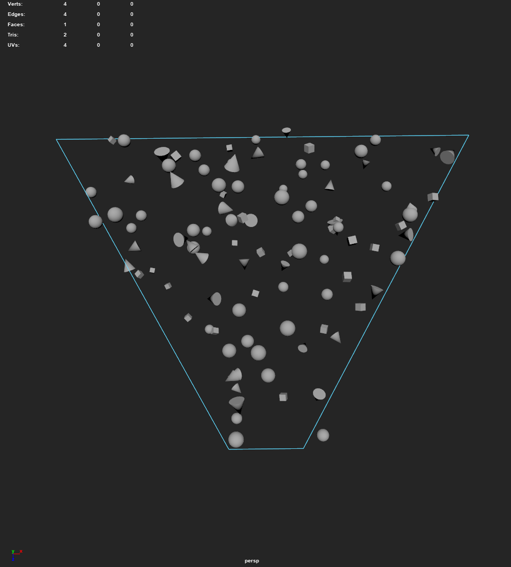 screenshot of maya