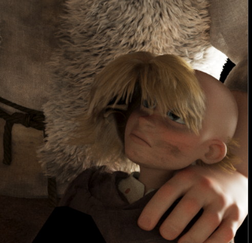 Why is my hair flying ? Wish I knew child ...
